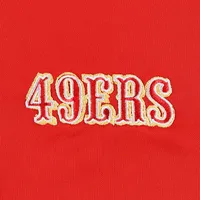 Men's Dunbrooke Scarlet San Francisco 49ers All-Star Tech Quarter-Zip Top