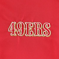Dunbrooke Scarlet San Francisco 49ers Hurricane Raglan Veste coupe-vent entièrement zippée pour homme