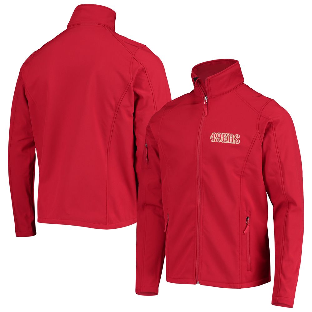 Men's Dunbrooke Scarlet San Francisco 49ers Sonoma Softshell Full-Zip Jacket