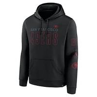 Men's Fanatics Black San Francisco 49ers Blackout Pullover Hoodie