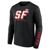 Men's Fanatics  Black San Francisco 49ers Long Sleeve T-Shirt