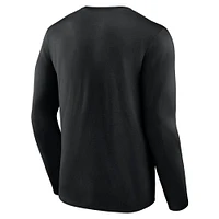 Men's Fanatics  Black San Francisco 49ers Long Sleeve T-Shirt