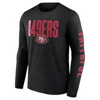 Men's Fanatics Black San Francisco 49ers Vision Long Sleeve T-Shirt