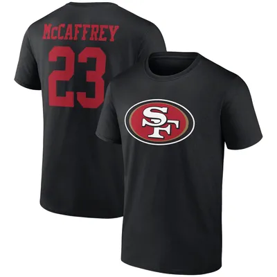 Men's Fanatics Branded Christian McCaffrey Black Carolina Panthers Big &  Tall Player Name & Number T