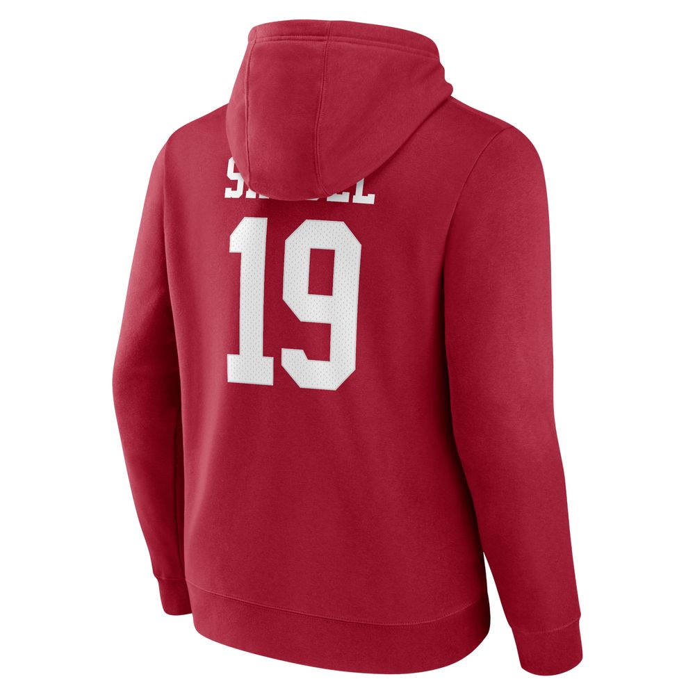 Men's Nike Deebo Samuel Scarlet San Francisco 49ers Player Name & Number T-Shirt Size: Large