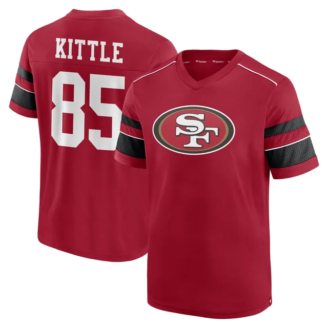 George Kittle San Francisco 49ers Nike Name & Number T-Shirt - Scarlet