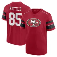 Men's Nike George Kittle Scarlet San Francisco 49ers Name