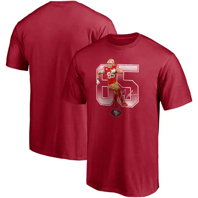 TIE DYE 49ers Kittle Text Pic T-Shirt