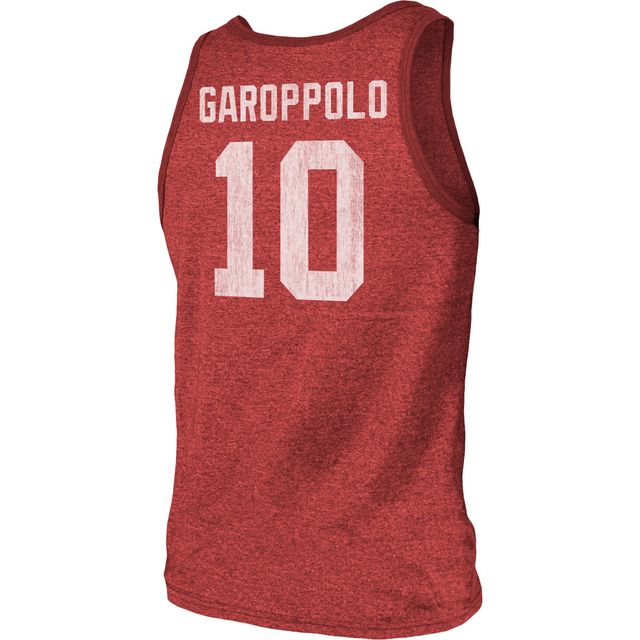 Men's Fanatics Branded Jimmy Garoppolo Scarlet San Francisco 49ers