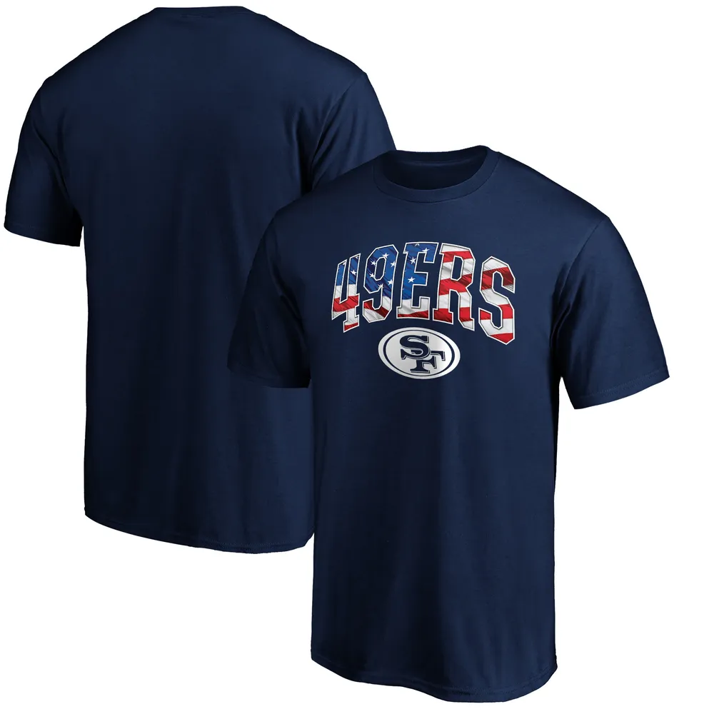 Lids San Francisco 49ers Fanatics Branded Banner Wave T-Shirt - Navy