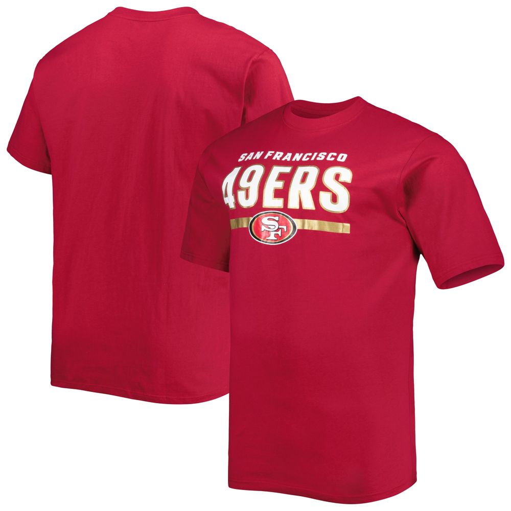 Women's Fanatics Branded Scarlet San Francisco 49ers Spirit Jersey