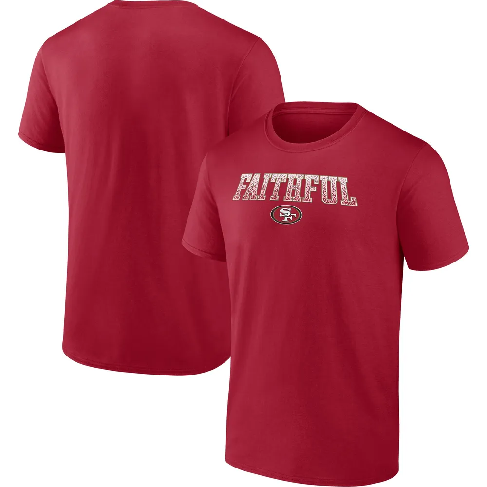 Lids San Francisco 49ers Fanatics Branded Faithful Heavy Hitter T-Shirt -  Scarlet