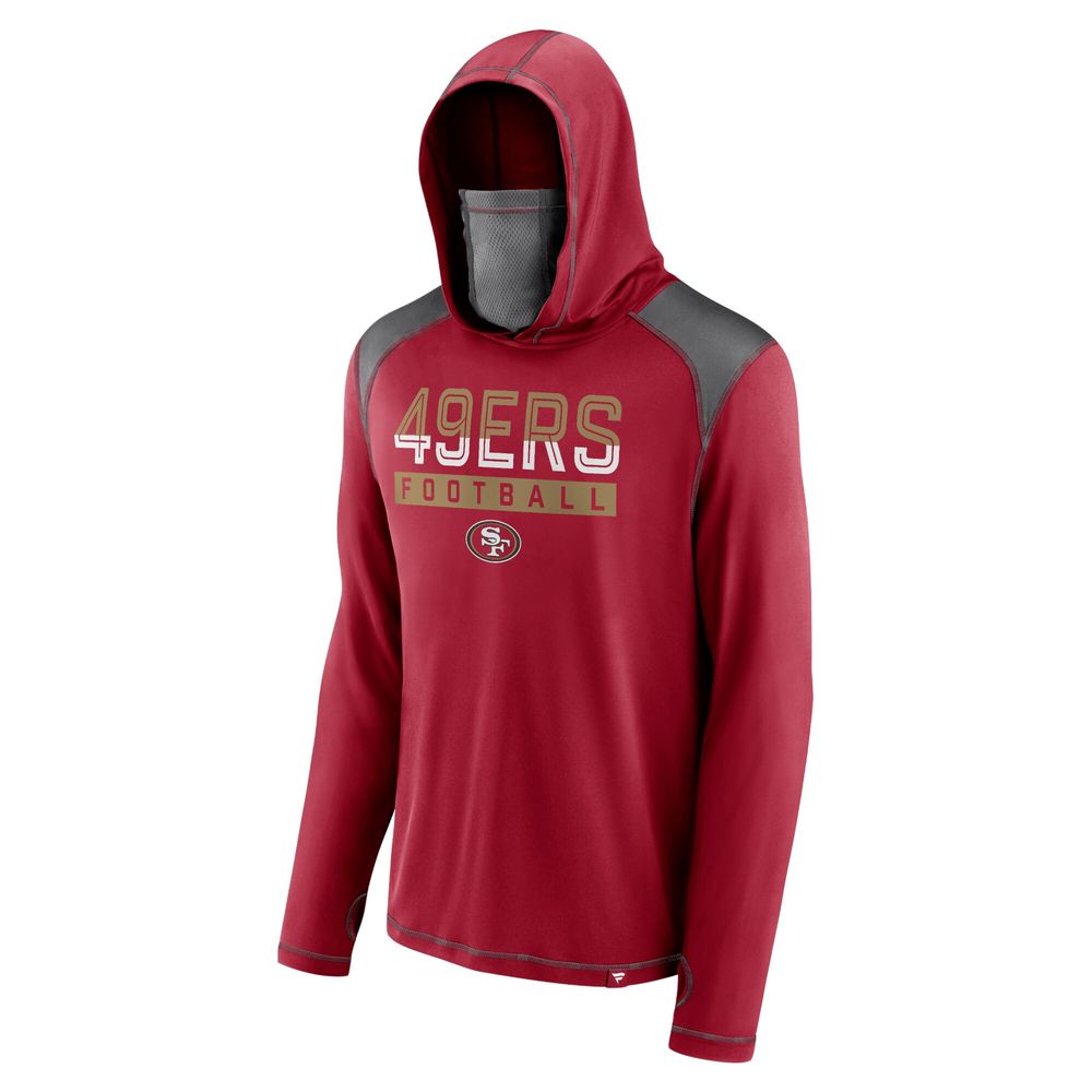 Lids San Francisco 49ers Fanatics Branded Pullover Hoodie - Scarlet