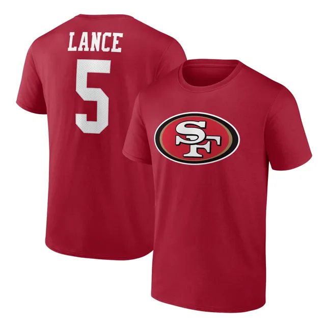 Lids Trey Lance San Francisco 49ers Nike Player Graphic T-Shirt - Black