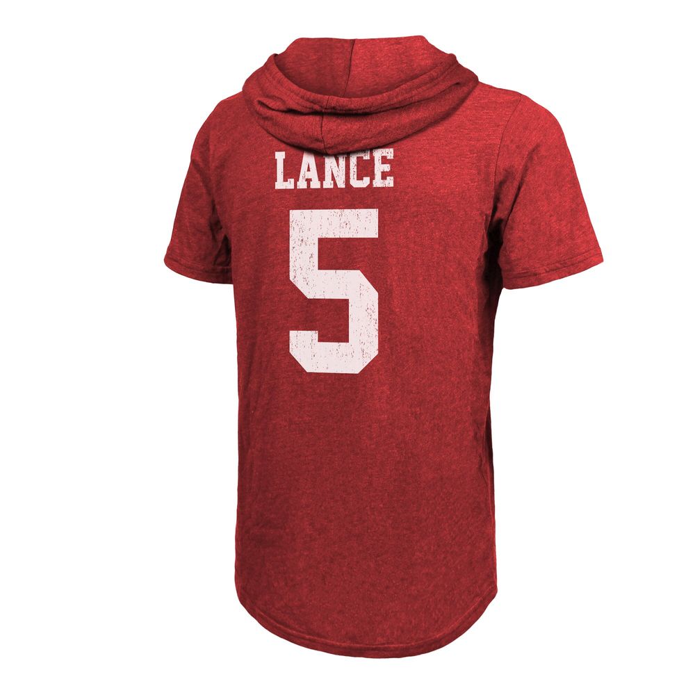 Majestic Threads Men's Fanatics Branded Trey Lance Scarlet San