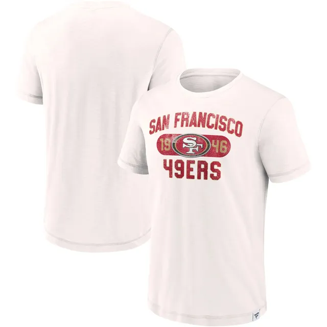 Fanatics Branded Men's Big and Tall Heathered Gray San Francisco 49ers Practice Long Sleeve T-Shirt - Heather Gray