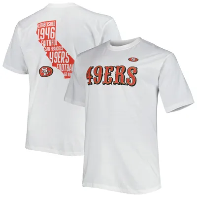 Men's Fanatics Branded White San Francisco 49ers City Pride T-Shirt