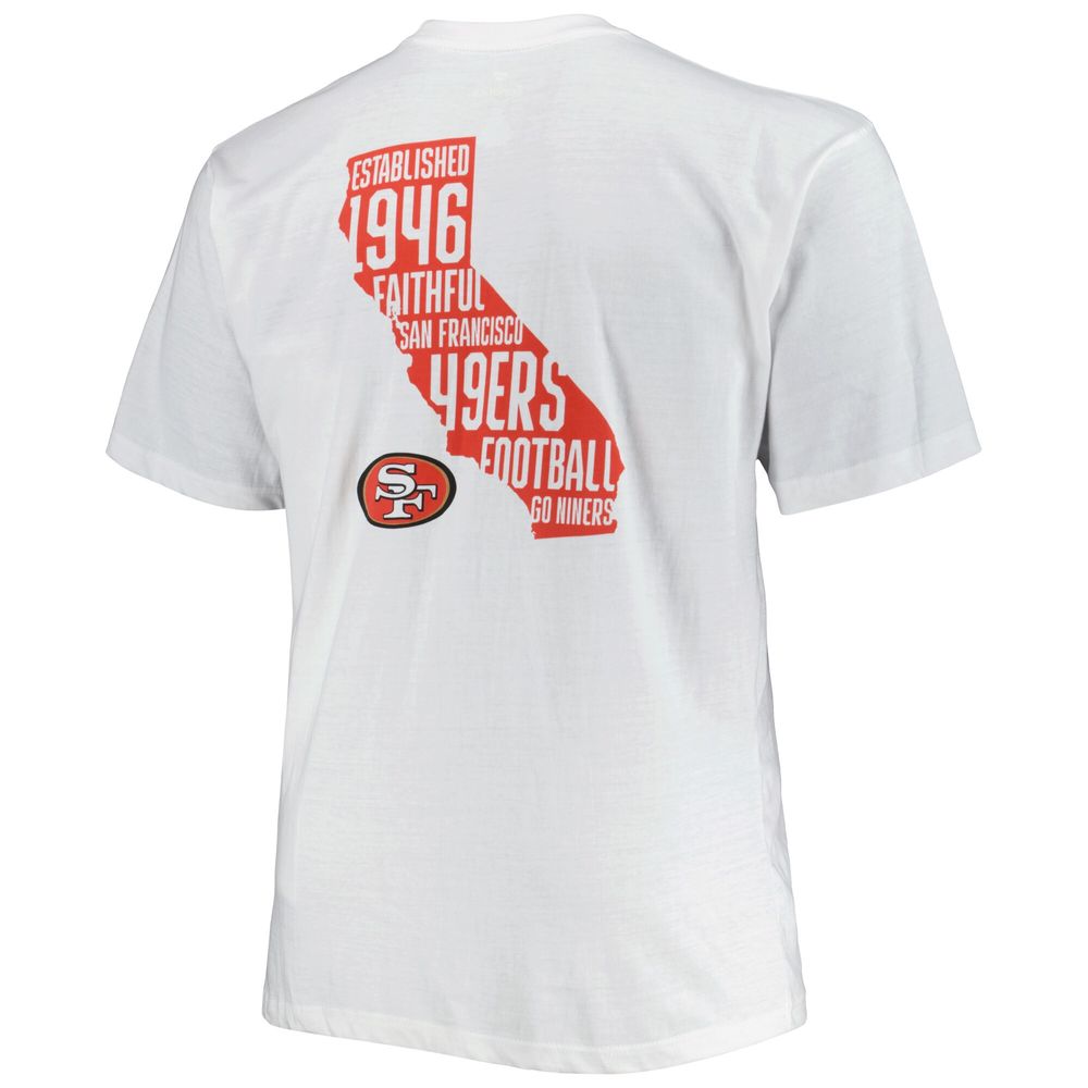 NFL San Francisco 49ers Men's Big and Tall Long Sleeve Tee