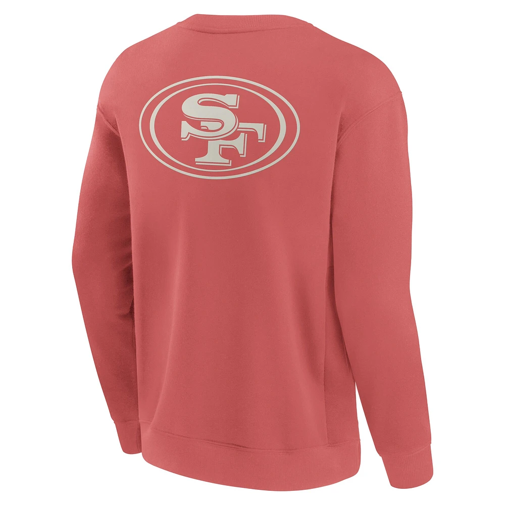 Sweat-shirt à capuche rouge San Francisco 49ers Elements Future Ground Lettering pour homme Fanatics