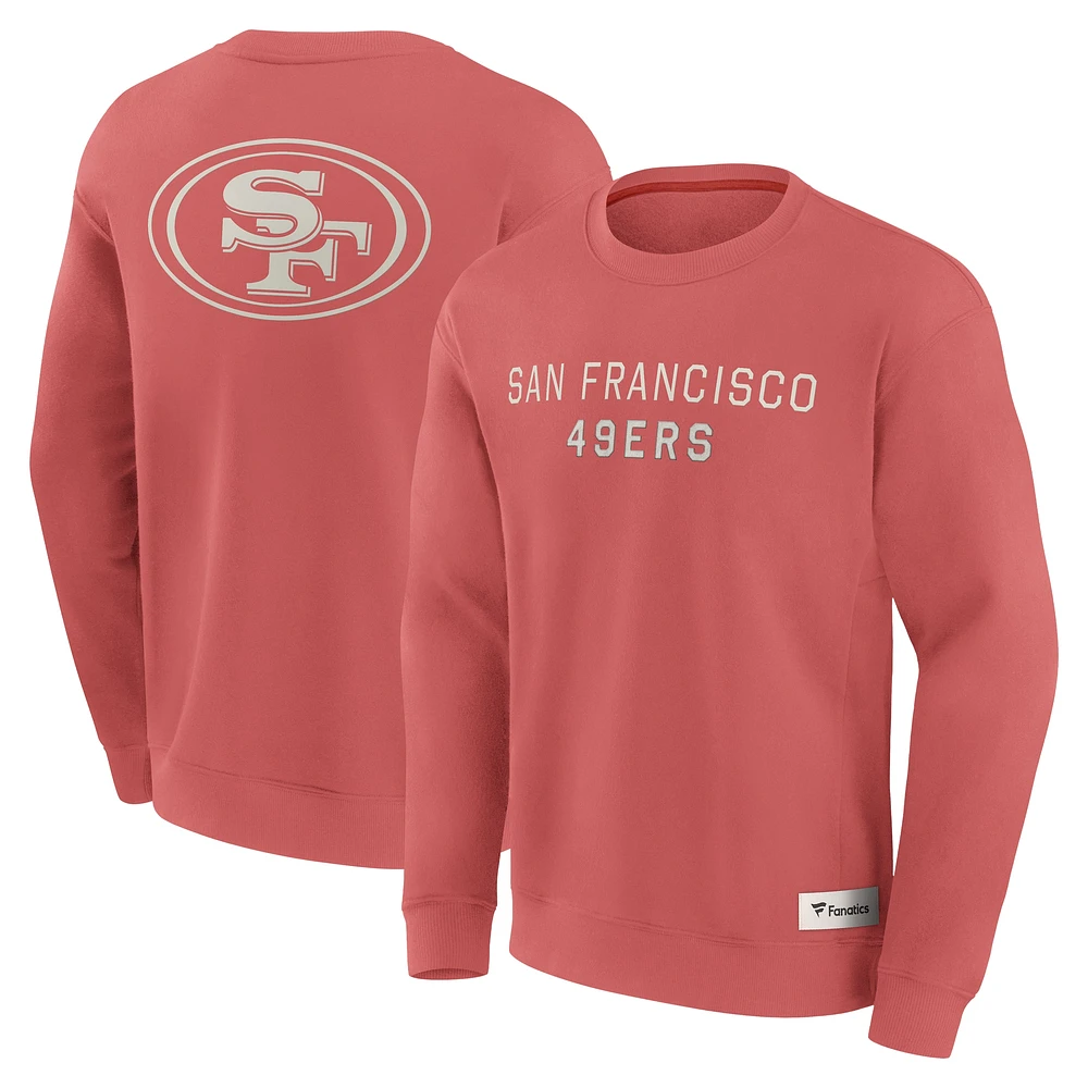 Sweat-shirt à capuche rouge San Francisco 49ers Elements Future Ground Lettering pour homme Fanatics