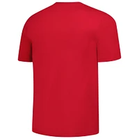 T-shirt Fanatics Scarlet pour homme avec logo San Francisco 49ers