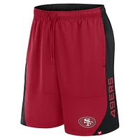 Men's Fanatics Scarlet San Francisco 49ers No Defense Shorts