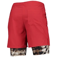Short de course FOCO Scarlet San Francisco 49ers pour homme