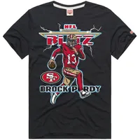 Homage Brock Purdy Black San Francisco 49ers NFL Blitz Player Tri-Blend T- Shirt, hoodie, sweater, long sleeve and tank top