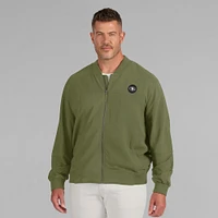 Veste légère à fermeture éclair complète J. Palmer Olive San Francisco 49ers Cover-4 Tri-Blend pour homme