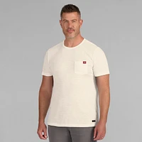 T-shirt à poche pour homme J. Palmer blanc San Francisco 49ers