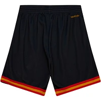 Men's Mitchell & Ness  Black San Francisco 49ers Big Face 7.0 Fashion Shorts