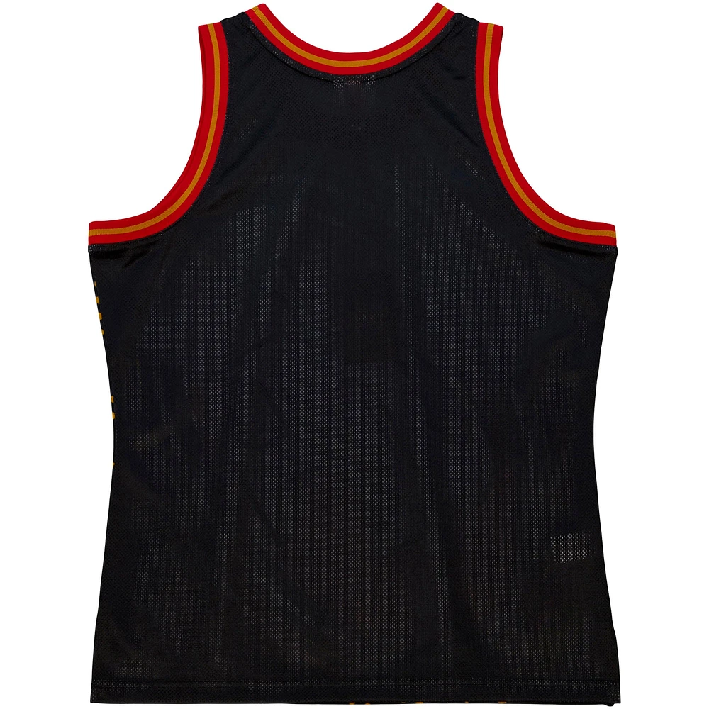 Men's Mitchell & Ness Black San Francisco 49ers Big Face 7.0 Fashion Tank Top