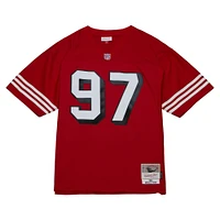 Maillot réplique Mitchell & Ness Bryant Young Scarlet San Francisco 49ers Legacy pour hommes