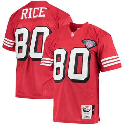 Joe Montana San Francisco 49ers Mitchell & Ness Big & Tall 1990 Retired  Player Replica Jersey - Scarlet