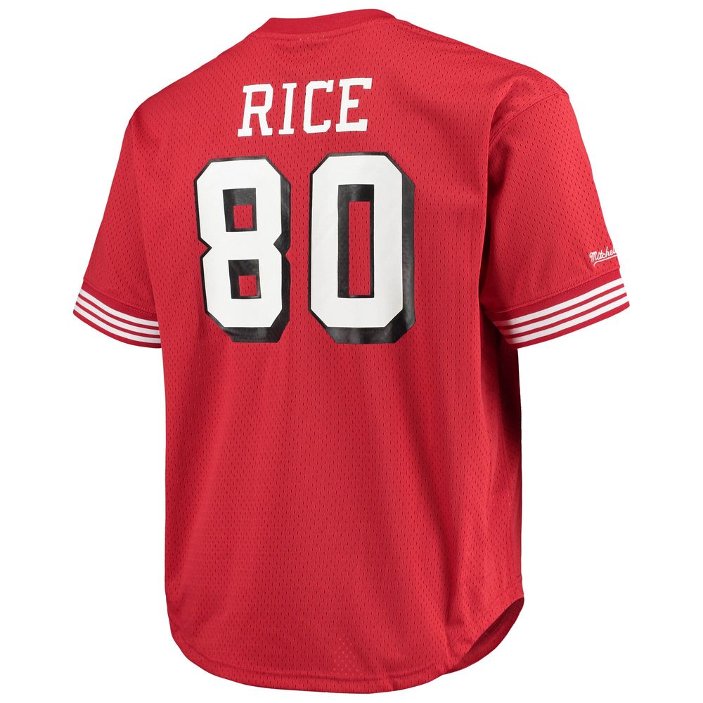 Mitchell & Ness Men's Mitchell & Ness Jerry Rice Scarlet San