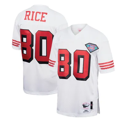 Lids Jerry Rice San Francisco 49ers Mitchell & Ness 1994 Legacy Replica  Jersey - Scarlet