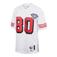 Men's Mitchell & Ness Jerry Rice White San Francisco 49ers 1994 Authentic Throwback Retired Player Jersey