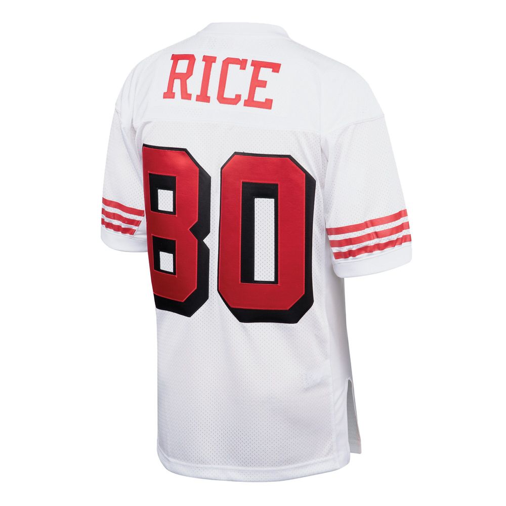 Men's Mitchell & Ness Jerry Rice White San Francisco 49ers 1994 Authentic Throwback Retired Player Jersey