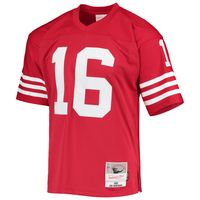 Women's Mitchell & Ness Joe Montana Scarlet San Francisco 49ers