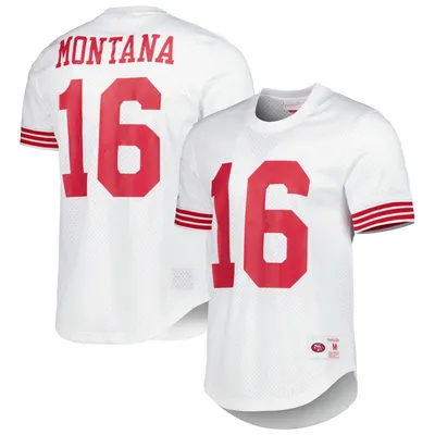 Joe Montana San Francisco 49ers Mitchell & Ness Women's Legacy Replica  Player Jersey - White