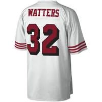 Maillot réplique Mitchell & Ness Ricky Watters blanc San Francisco 49ers Legacy pour hommes