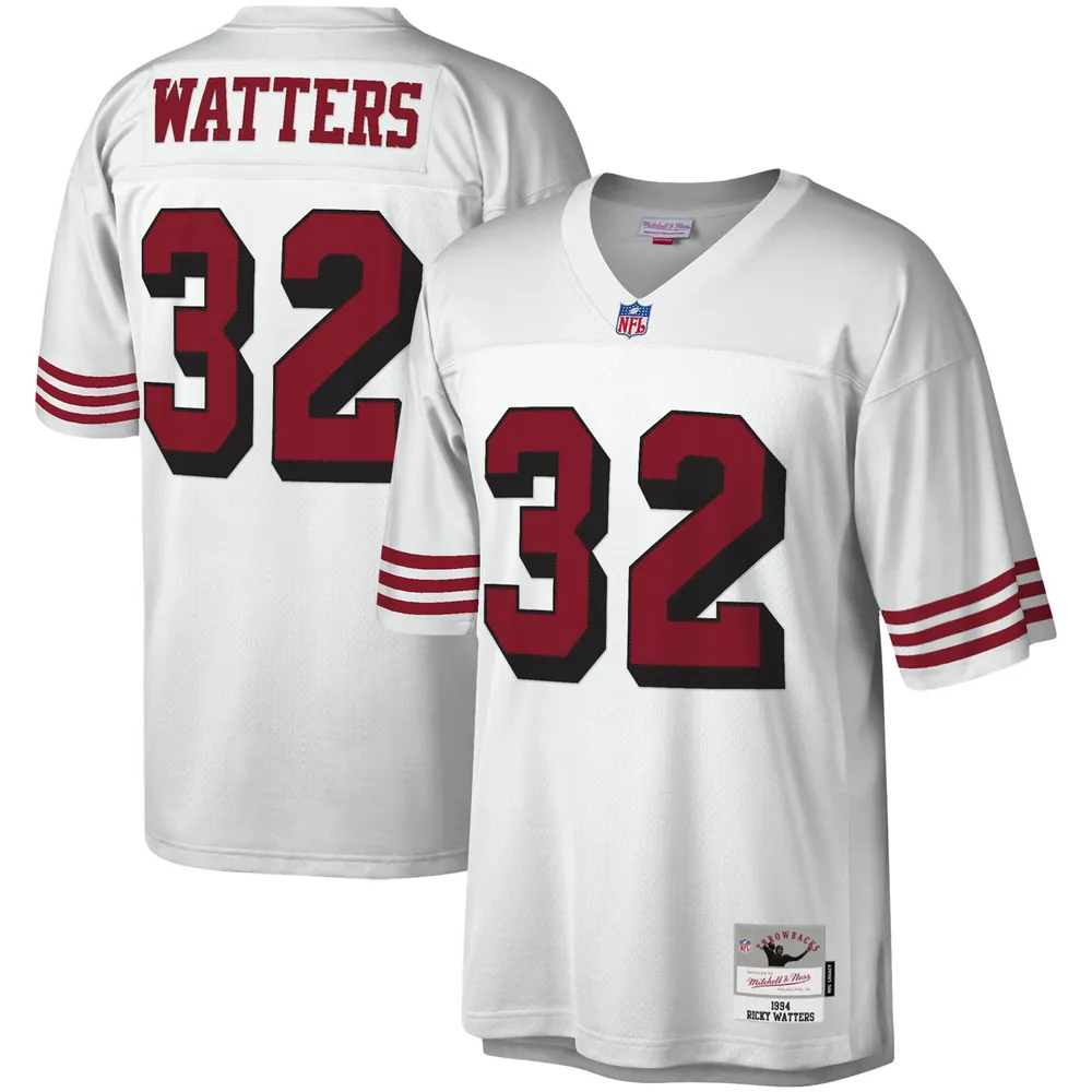 Maillot réplique Mitchell & Ness Ricky Watters blanc San Francisco 49ers Legacy pour hommes