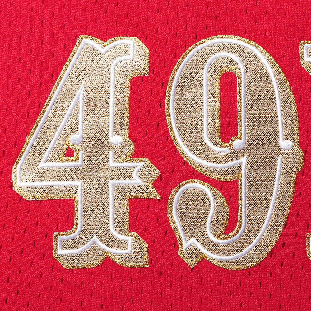 49ers shorts mitchell and ness