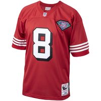 Men's Mitchell & Ness Steve Young Scarlet San Francisco 49ers 1994 Authentic Throwback Retired Player Jersey