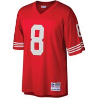 Men's Mitchell & Ness Steve Young Scarlet San Francisco 49ers Legacy Replica Jersey