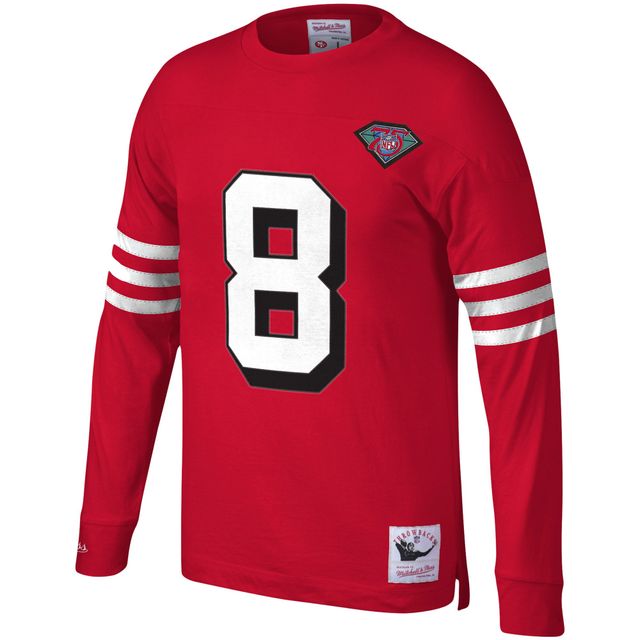 Mitchell & Ness Steve Young Scarlet San Francisco 49ers Legacy Replica Jersey