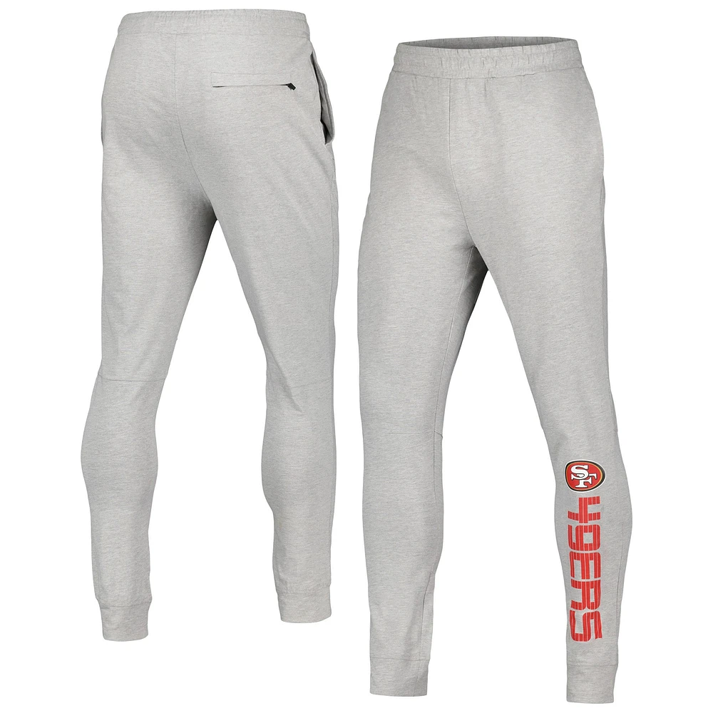 Men's MSX by Michael Strahan Gray San Francisco 49ers Lounge Jogger Pants