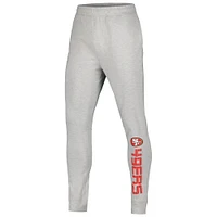 Men's MSX by Michael Strahan Gray San Francisco 49ers Lounge Jogger Pants