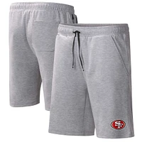 MSX by Michael Strahan Heather Grey Short d'entraînement San Francisco 49ers pour homme