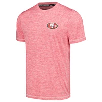 Men's MSX by Michael Strahan Scarlet San Francisco 49ers Motion Space-Dye T-Shirt